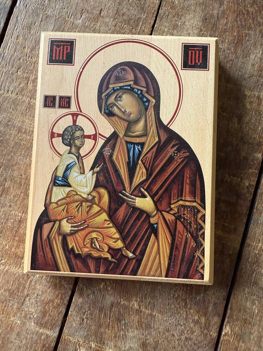 Theotokos Hodegetria 12x15cm Ready to ship!