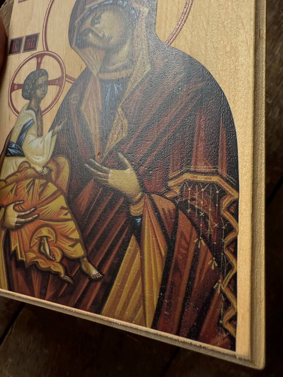 Theotokos Hodegetria 12x15cm Ready to ship!