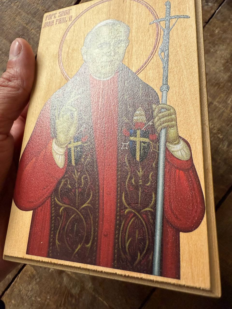 Saint Pope John Paul II 10x15cm Ready to ship!