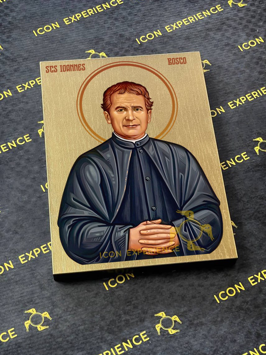 Saint John Bosco Byzantine Iconography Christian Art Gift