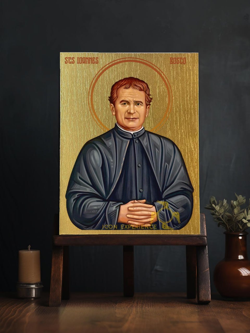 Saint John Bosco Byzantine Iconography Christian Art Gift