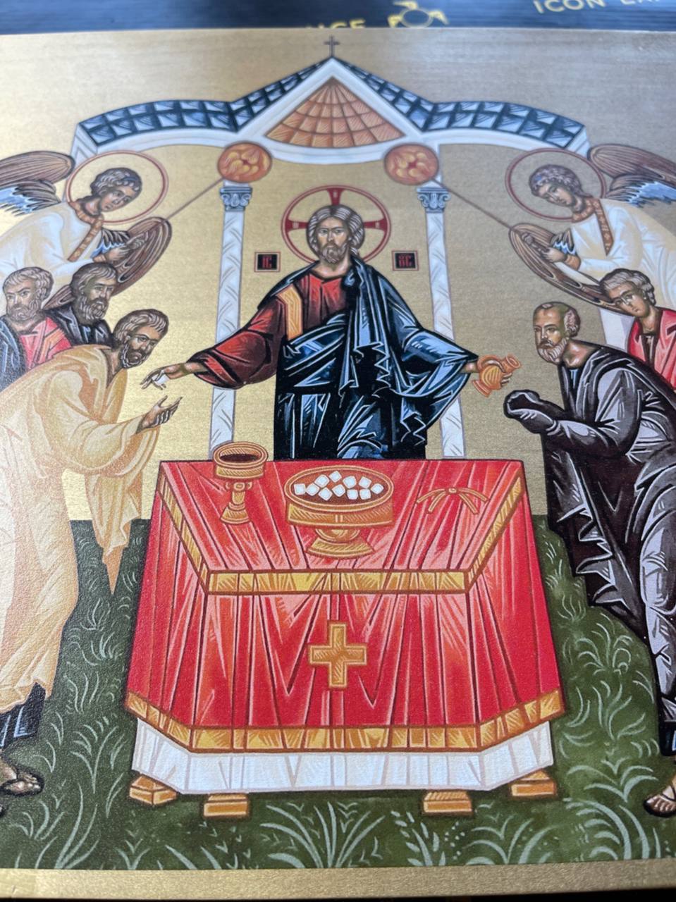 The Holy Communion / Eucharist Byzantine Iconography Christian Art Gift