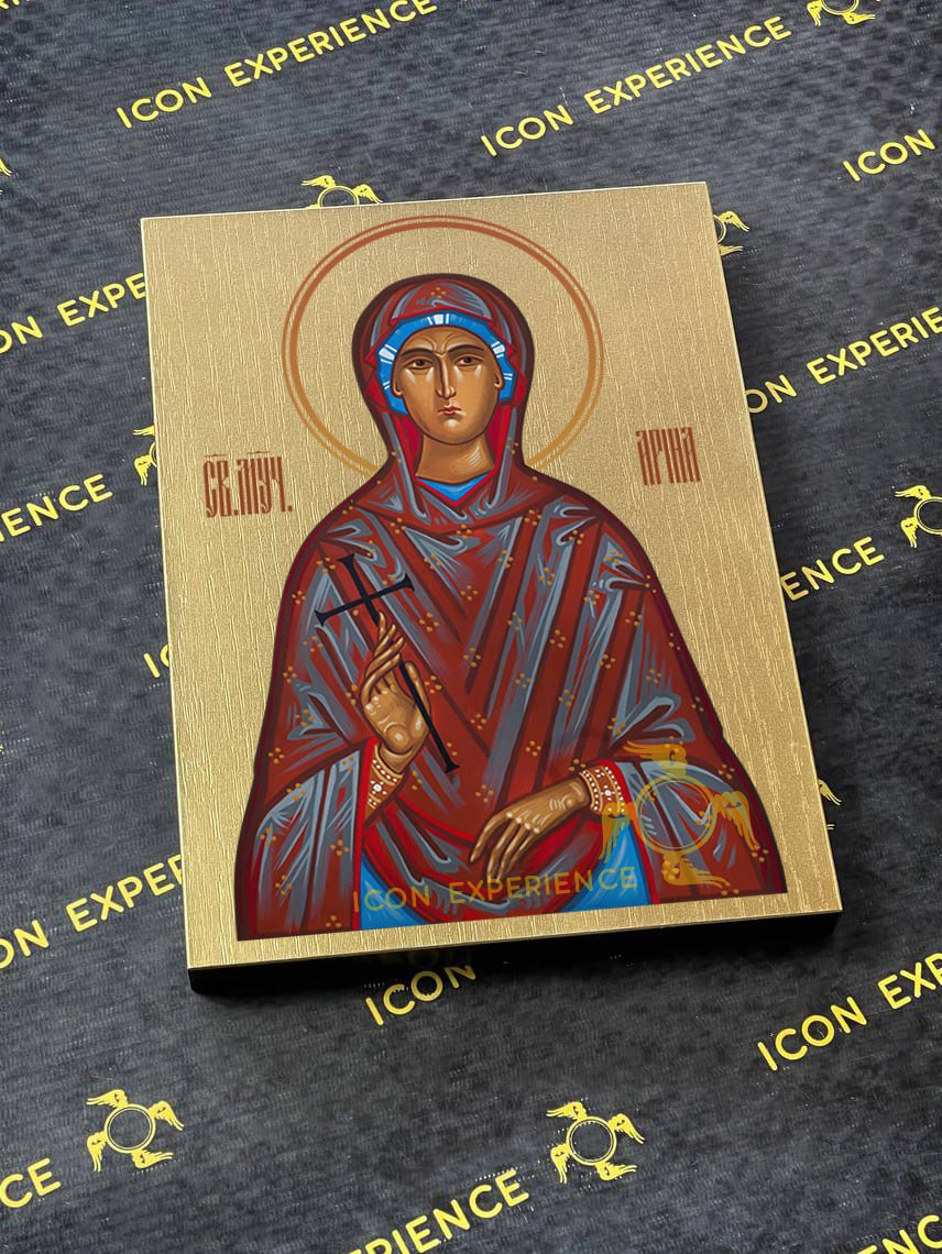 Saint Ariadne Martyr of Phrygia Byzantine Iconography Christian Art Gift