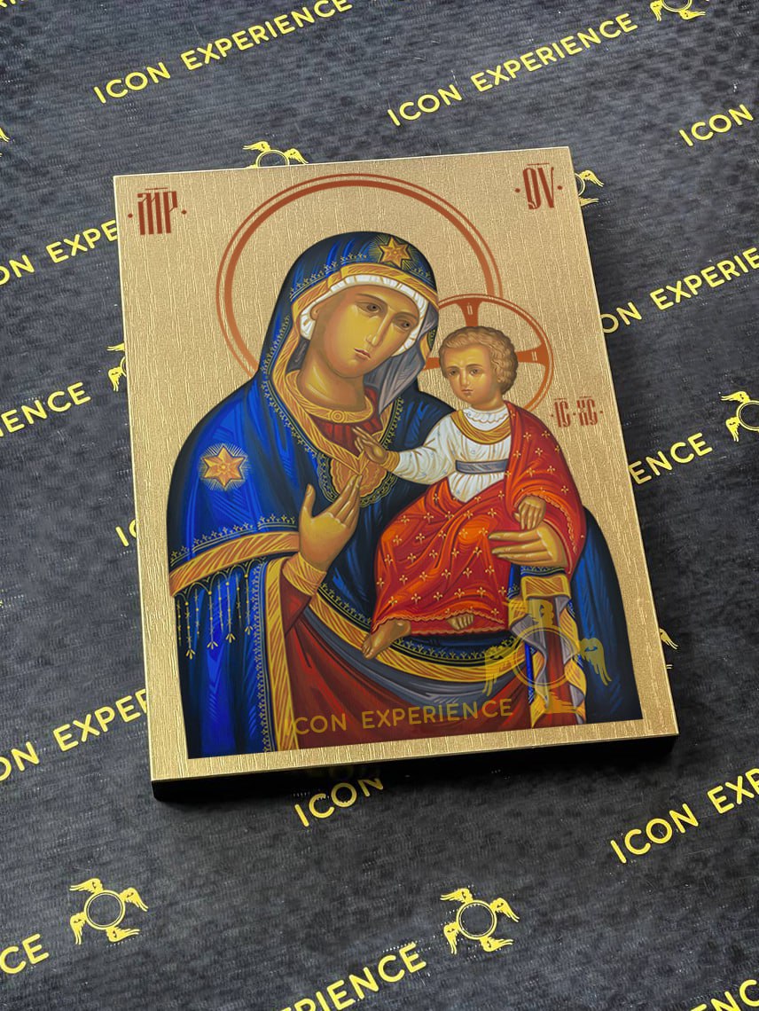 Holy Mother of Bethlehem Byzantine Iconography Christian Art Gift