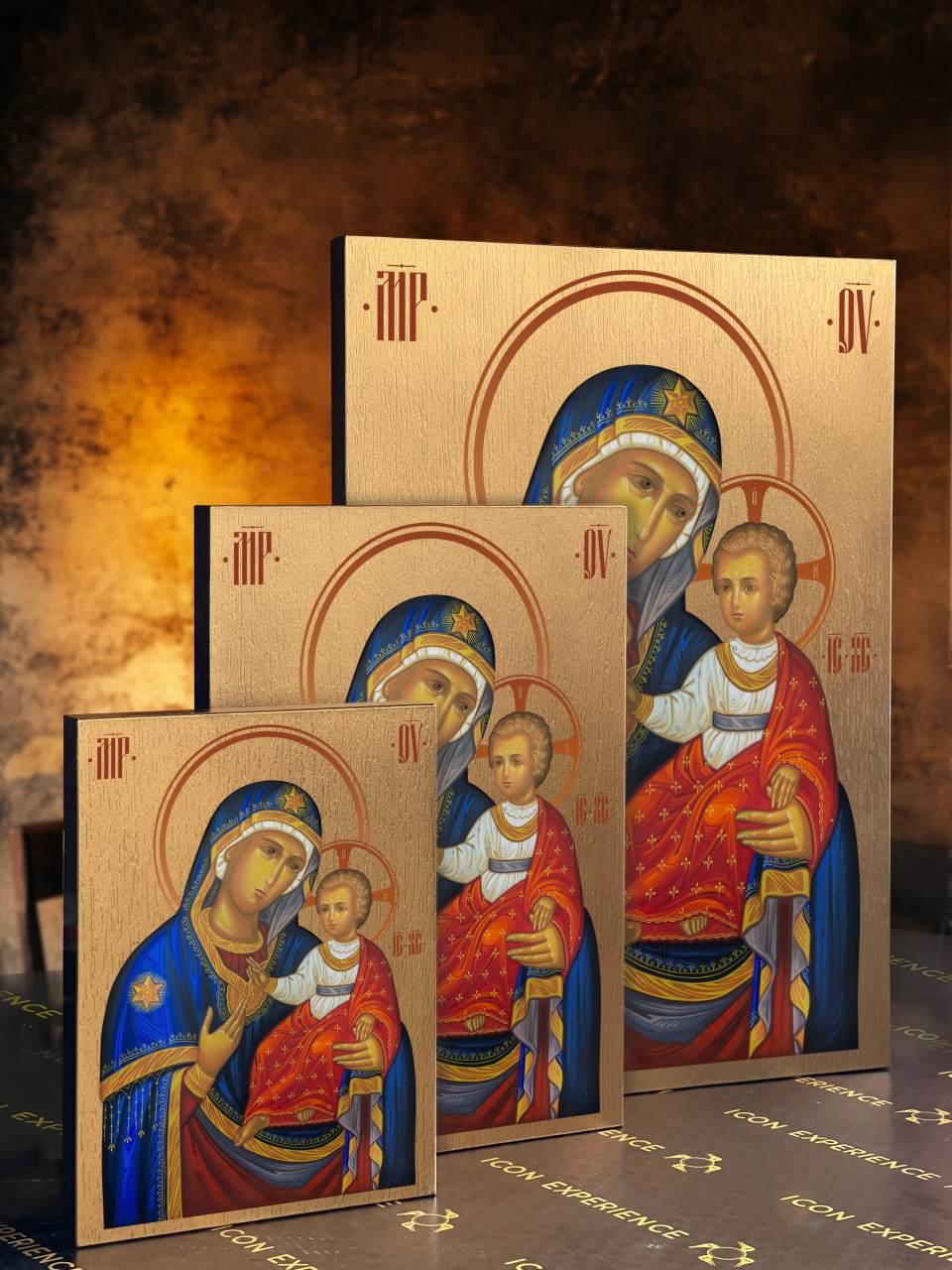 Holy Mother of Bethlehem Byzantine Iconography Christian Art Gift