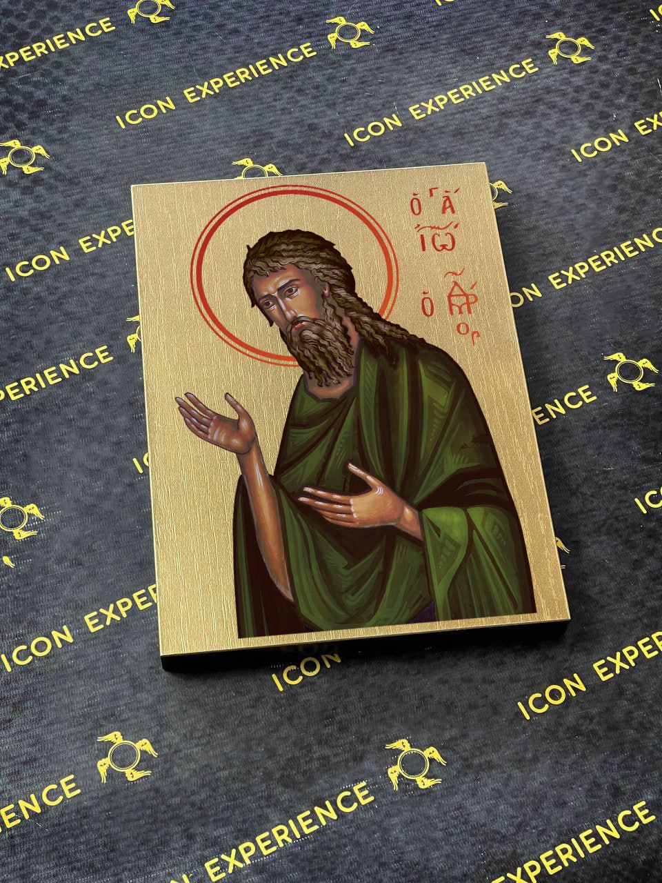 Saint John the Baptist Byzantine Iconography Christian Art Gift