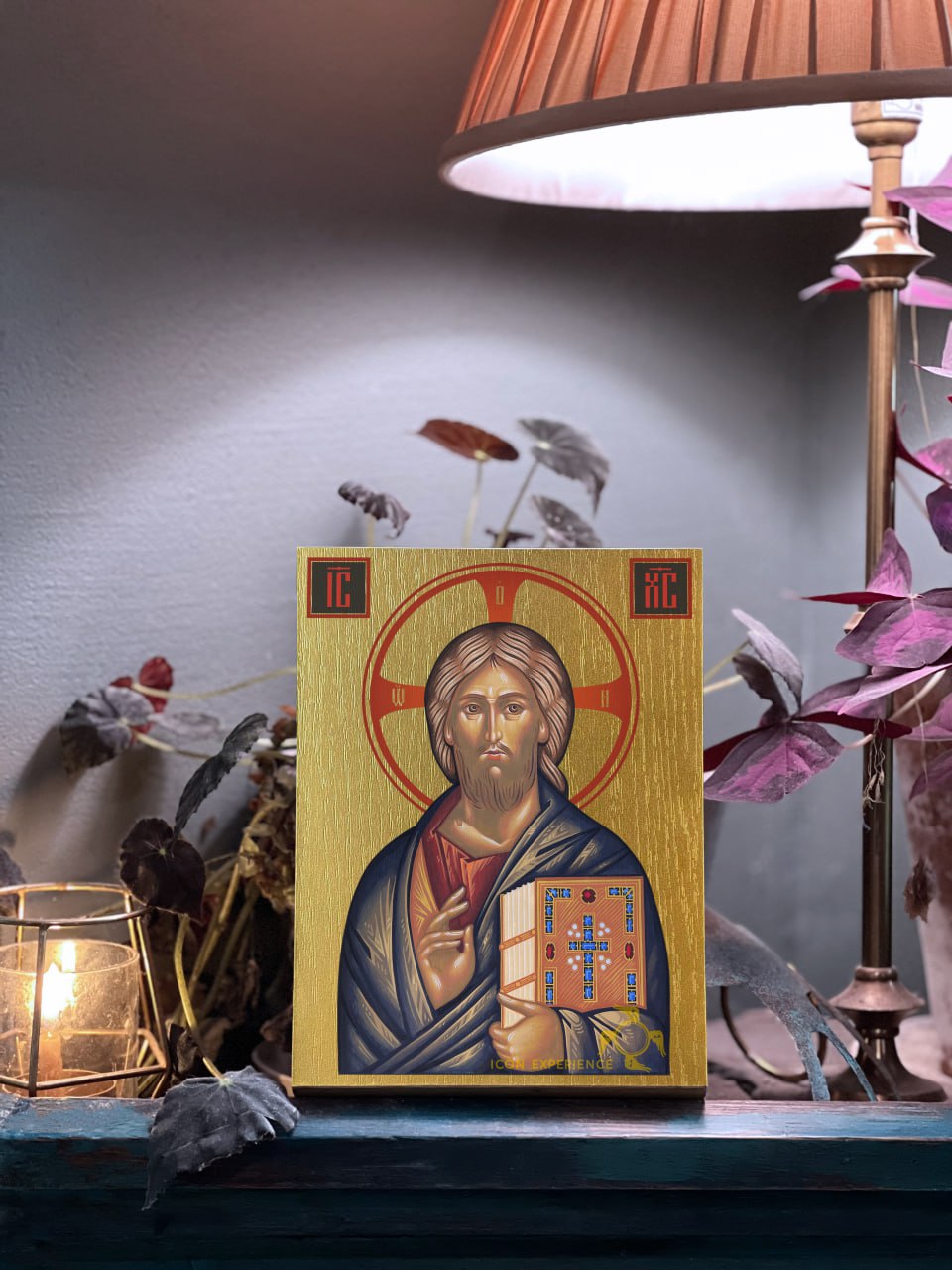 Jesus Christ Pantocrator of Sinai Monastery Byzantine Iconography Christian Art Gift