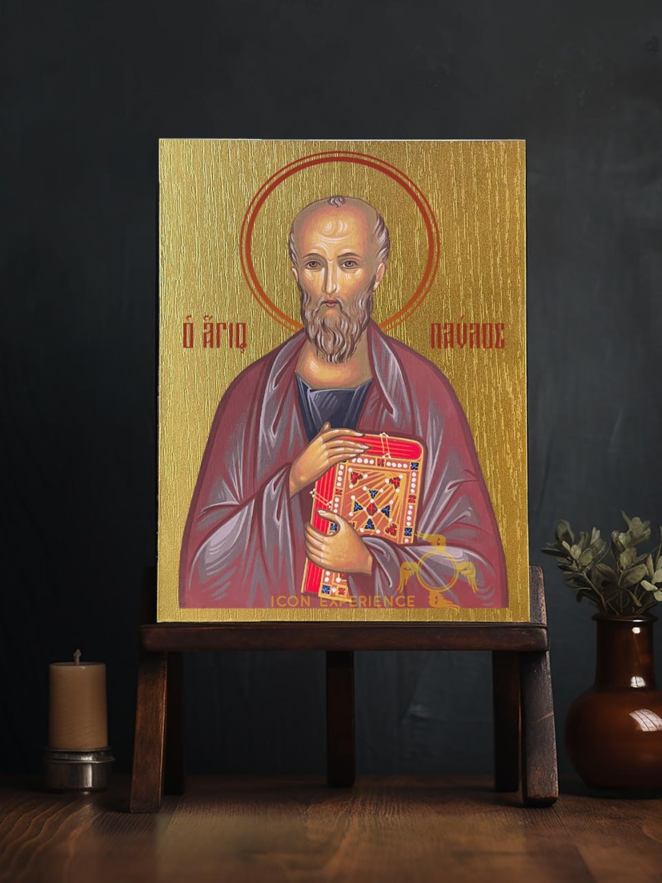Saint Paul the Apostle Byzantine Iconography Christian Art Gift