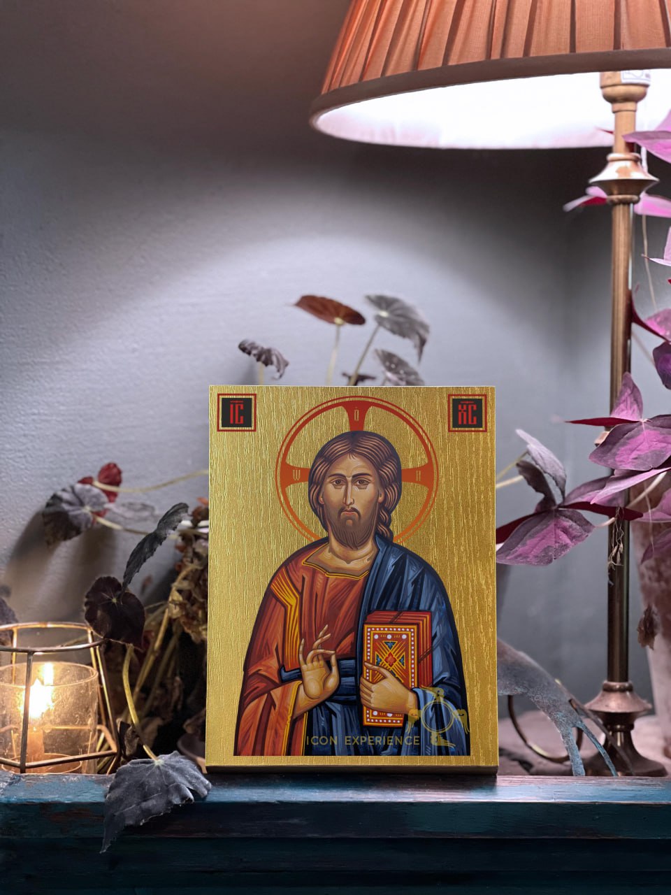 Jesus Christ Pantocrator Byzantine Iconography Christian Art Gift