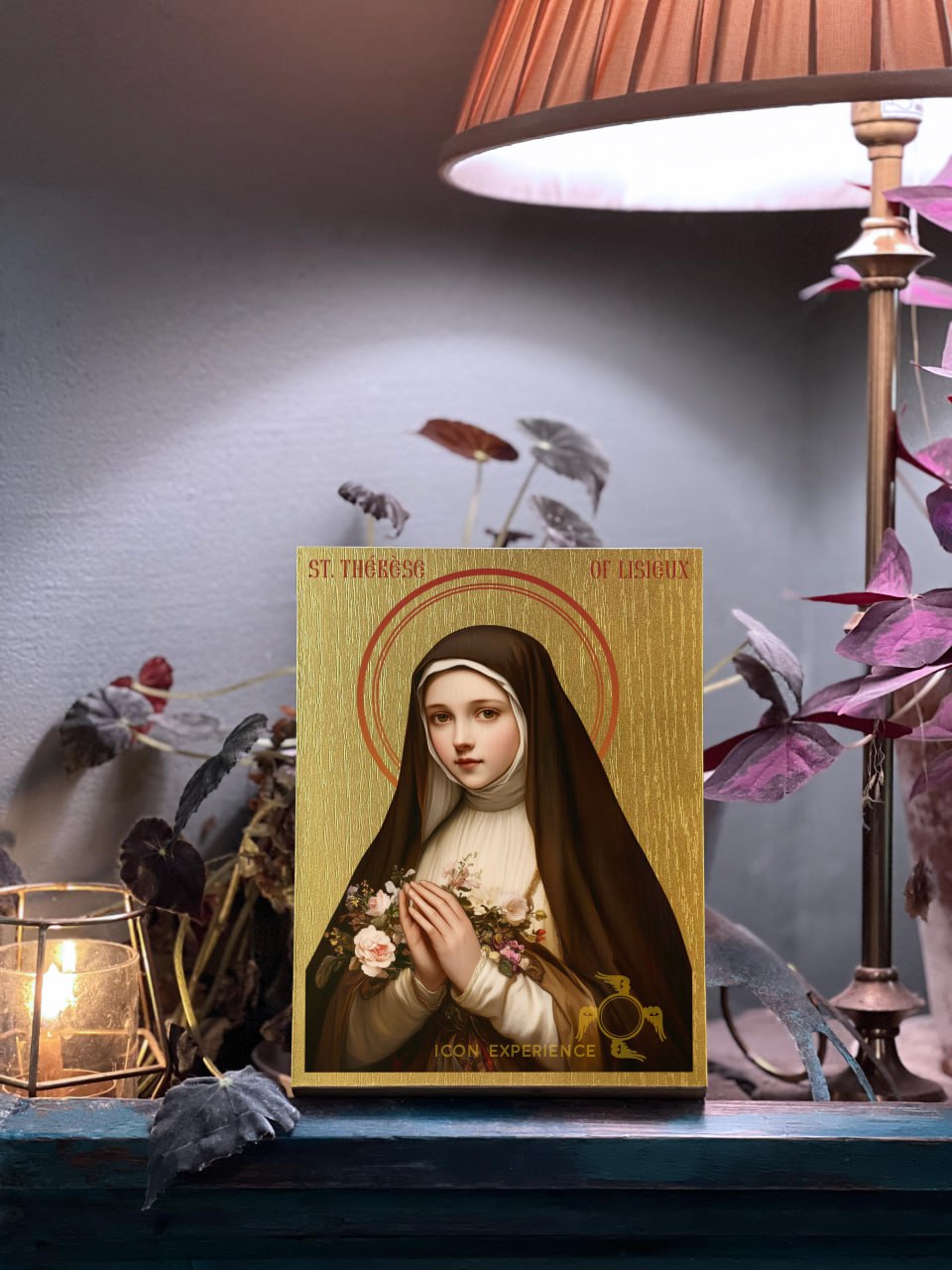 Saint Therese of Liseux Byzantine Iconography Christian Art Gift