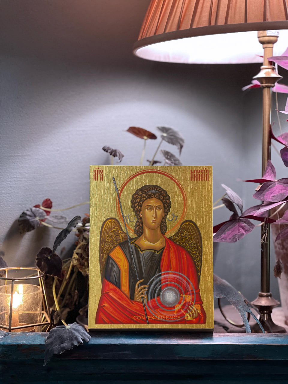 Saint Archangel Michael Byzantine Iconography Christian Art Gift