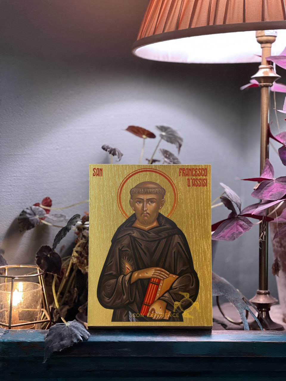 Saint Francis of Assisi Byzantine Iconography Christian Art Gift