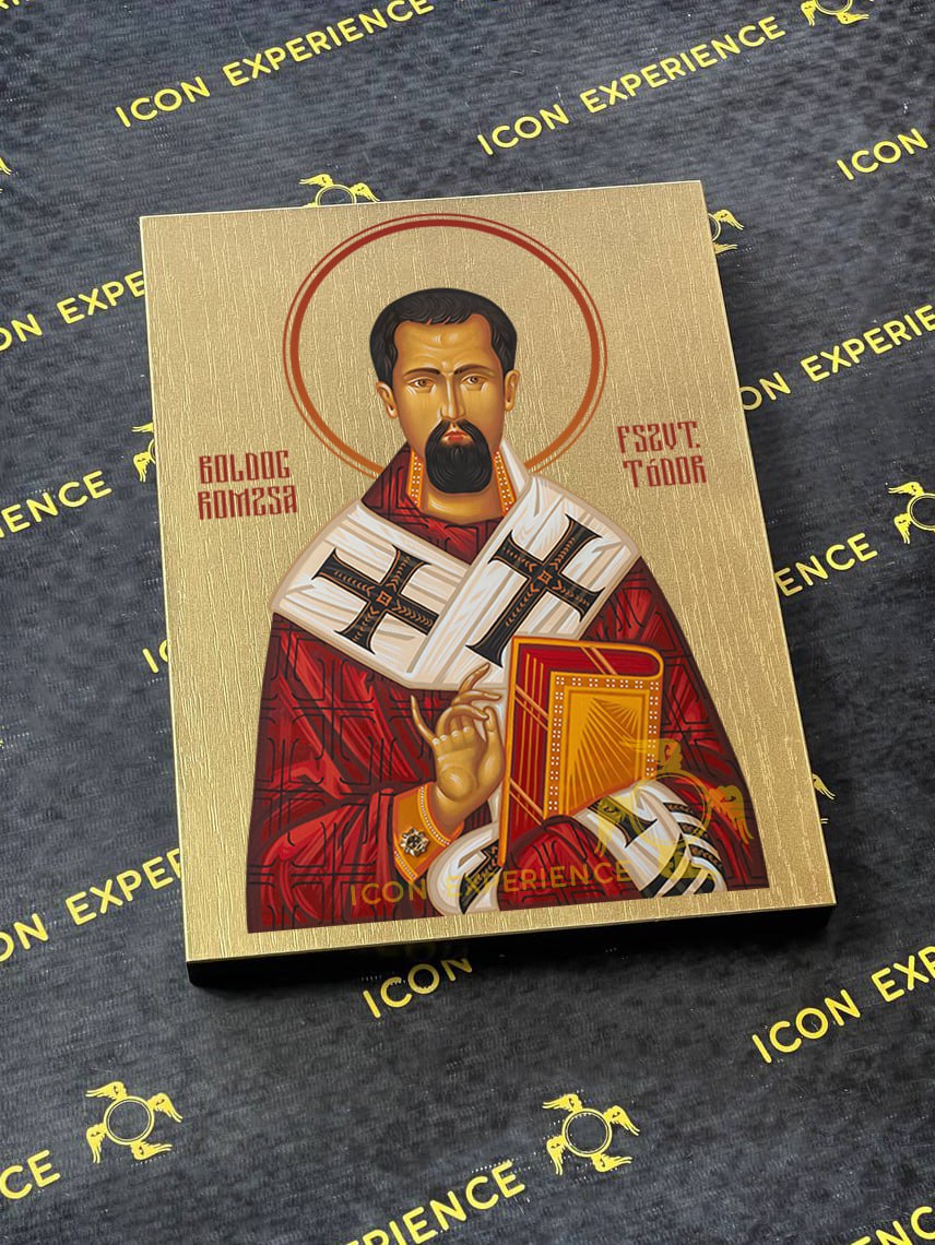 Saint Blessed Theodor Romzha Byzantine Iconography Christian Art Gift