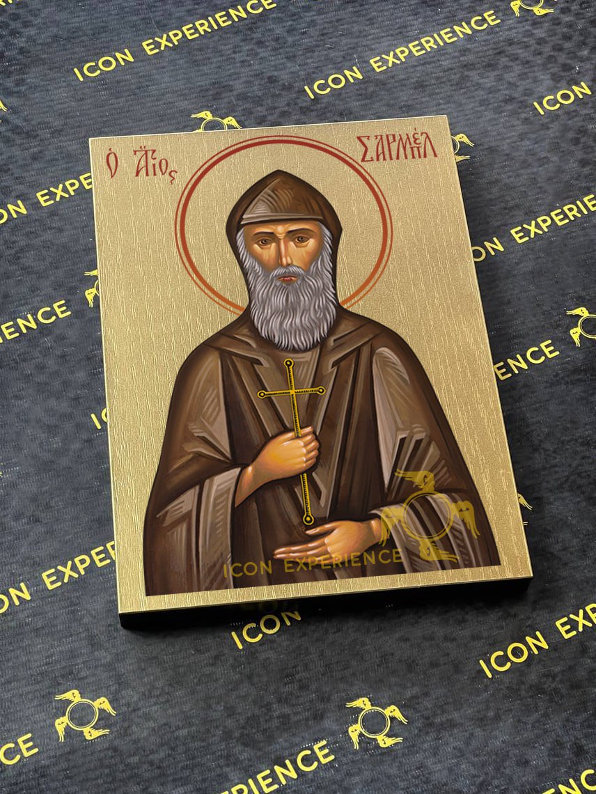 Saint Charbel Makhlouf Byzantine Iconography Christian Art Gift