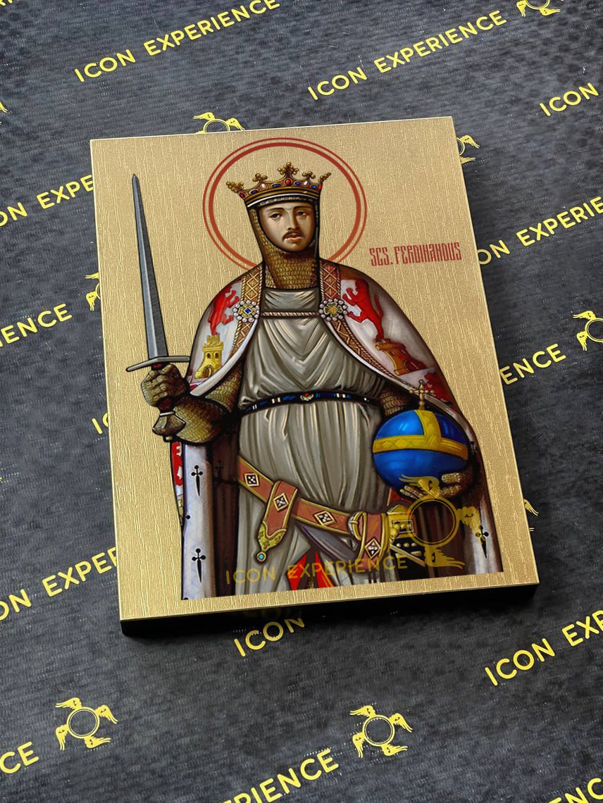 Saint Ferdinand Byzantine Iconography Christian Art Gift