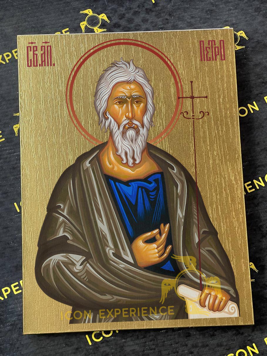Saint Andrew the Apostle Byzantine Iconography Christian Art Gift