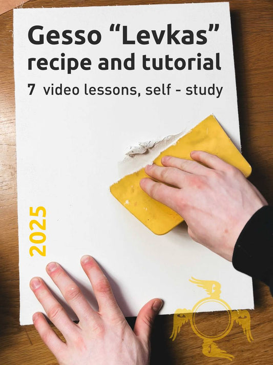 Gesso (Levkas) recipe and tutorial