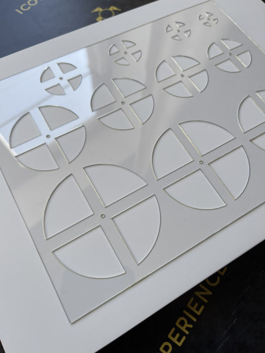 Plastic Stencil for Halo