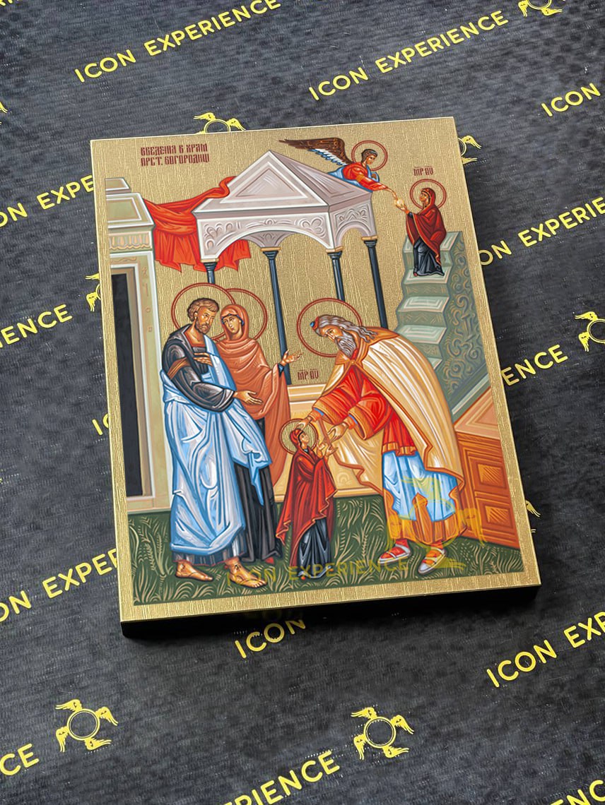 The Presentation of Virgin Saint Mary Byzantine Iconography Christian Art Gift