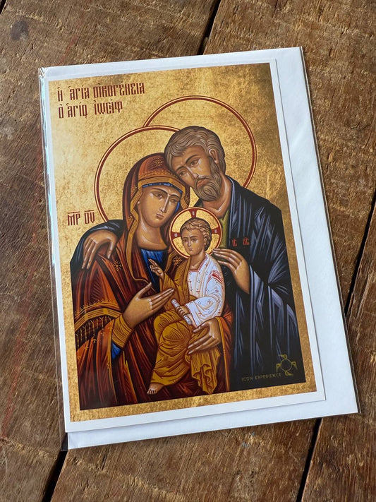 The Holy Family, Christian Greeting Cards with Envelope No SIgnature