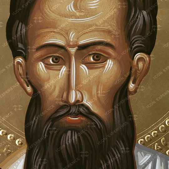 Saint Basil the Great, Handpainted icon