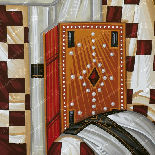 Saint Basil the Great, Handpainted icon