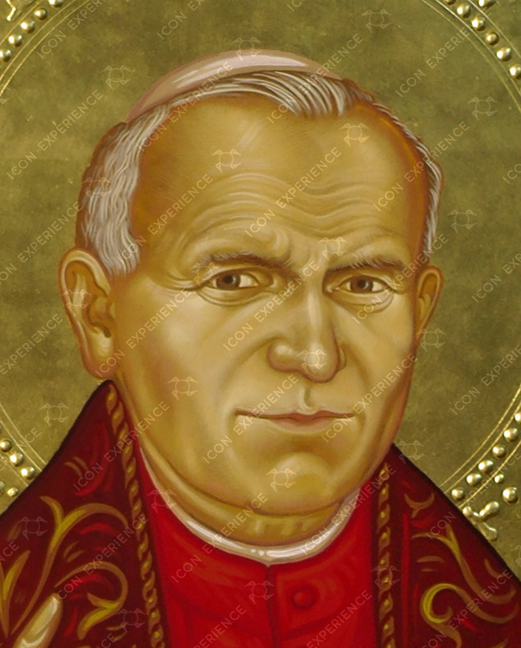 Saint Pope John Paul II, Handpainted icon
