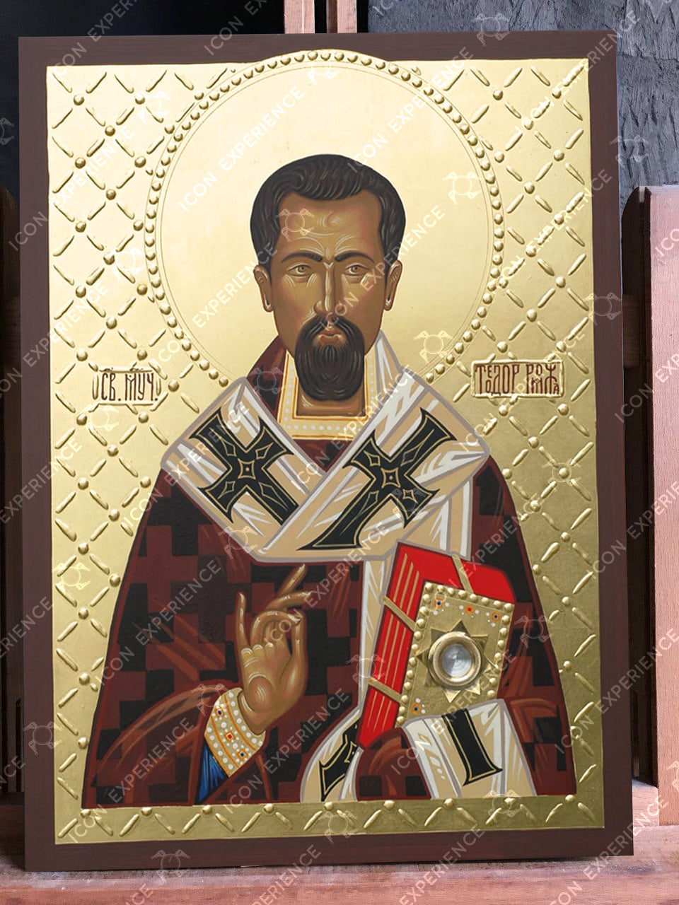 Saint Blessed Theodore Romzha, Handpainted icon