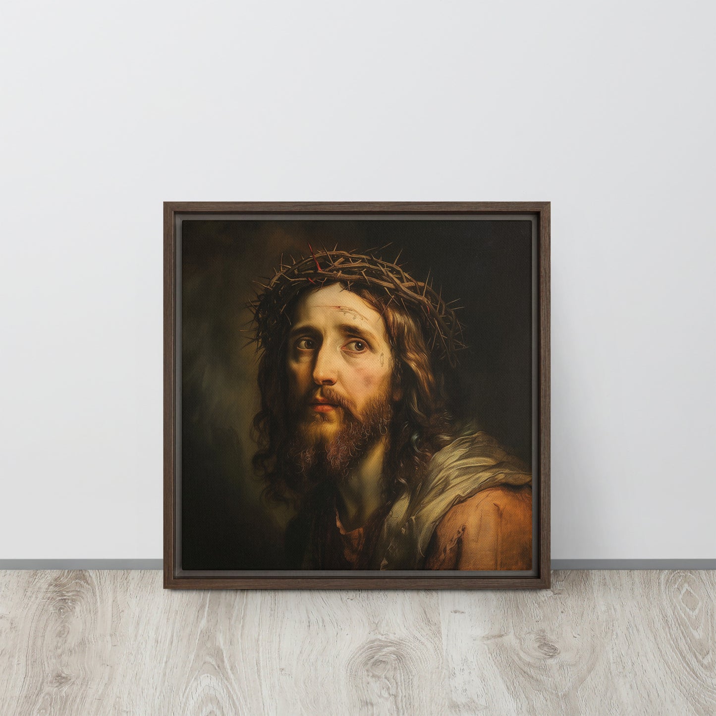La Santa Faz de Jesús / Lienzo enmarcado