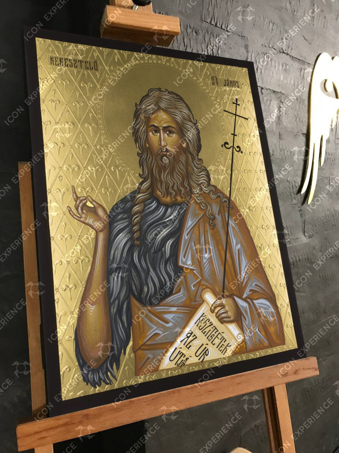 Saint John the Baptist, Handpainted icon