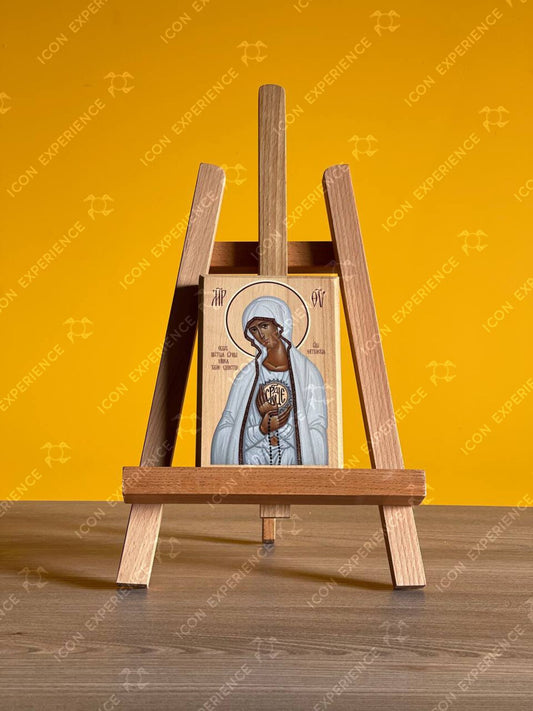 Our Lady of Fátima, Printed icon on wood