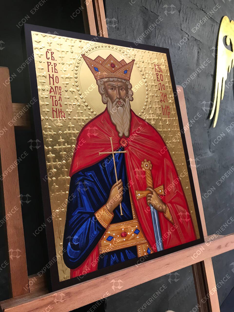 Saint Volodymyr the Great, Handpainted icon