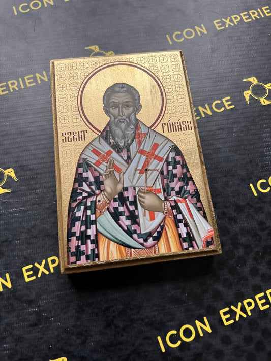 Saint Phocas, Printed icon on wood