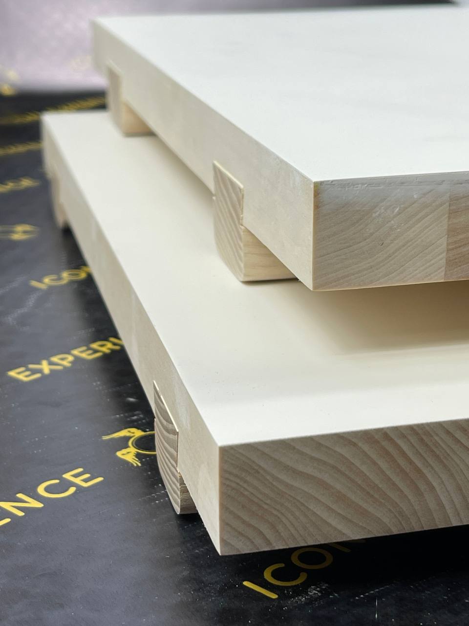Flat gessoed icon boards with oak bracers 21x30cm (8.5x12")