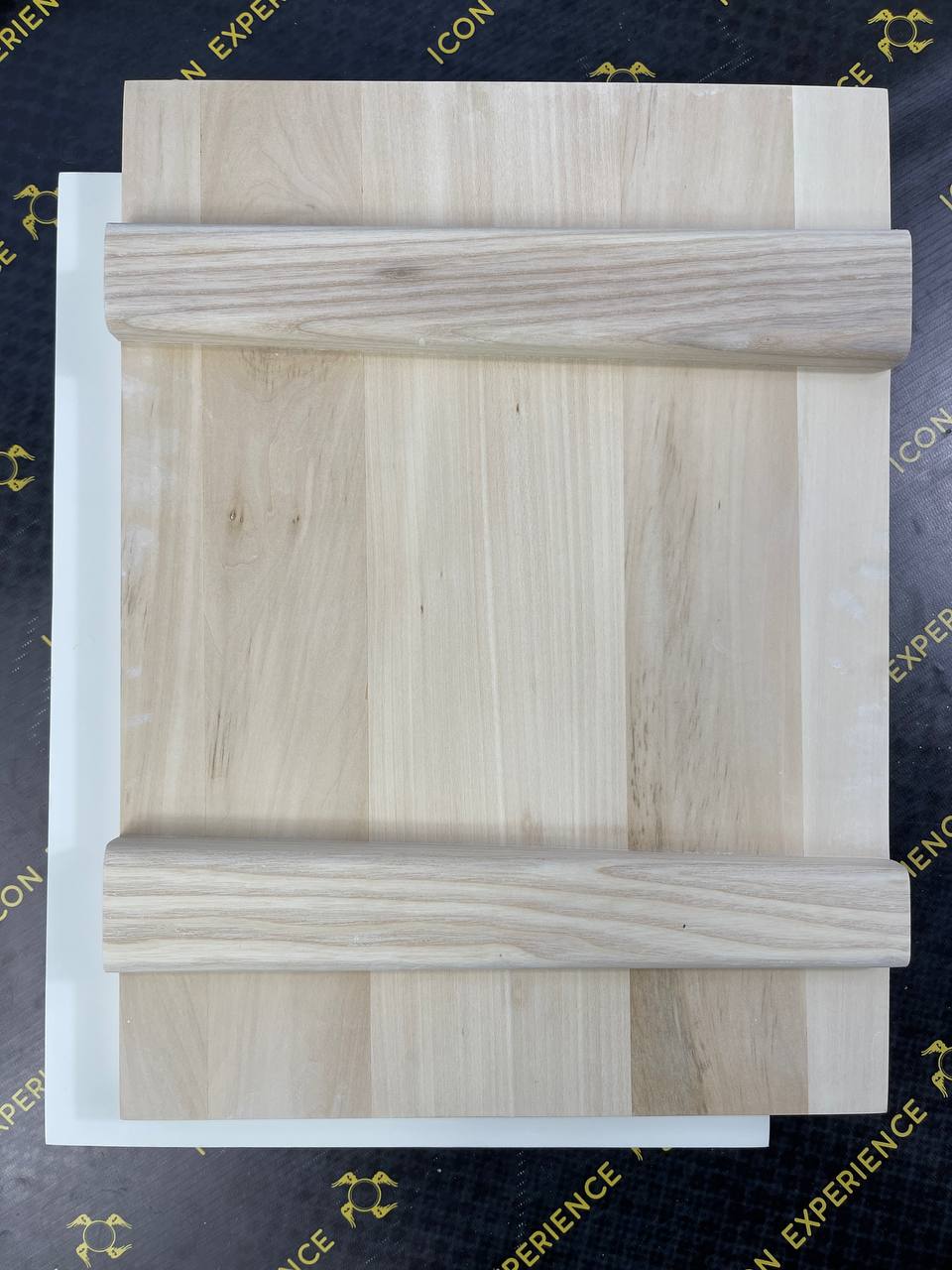 Flat gessoed icon boards with oak bracers 21x30cm (8.5x12")