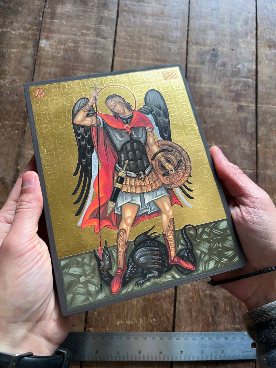 Saint Archangel Michael 15x20 Ready to ship!