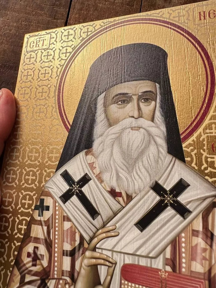 Saint Nectarios Of Aegina 15x20 Ready to ship!
