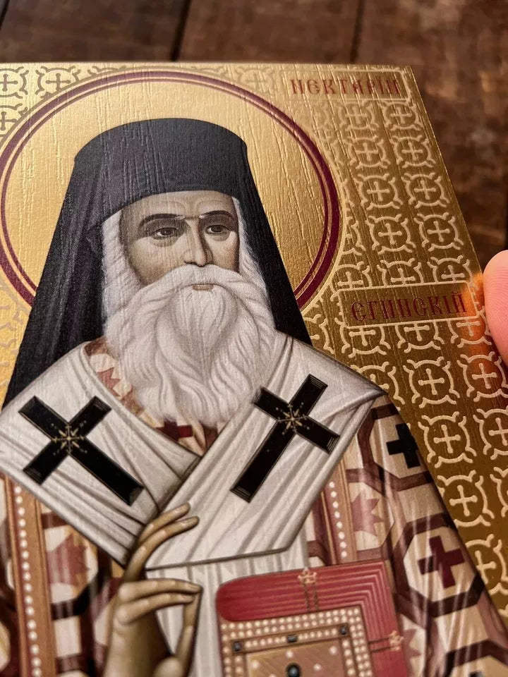 Saint Nectarios Of Aegina 15x20 Ready to ship!