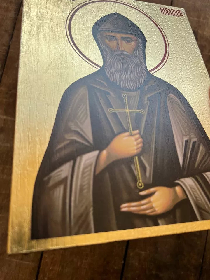 Saint Charbel Makhlouf 15x20 Ready to ship!