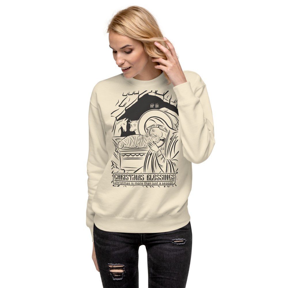 Christmas Blessings / Unisex Premium Sweatshirt