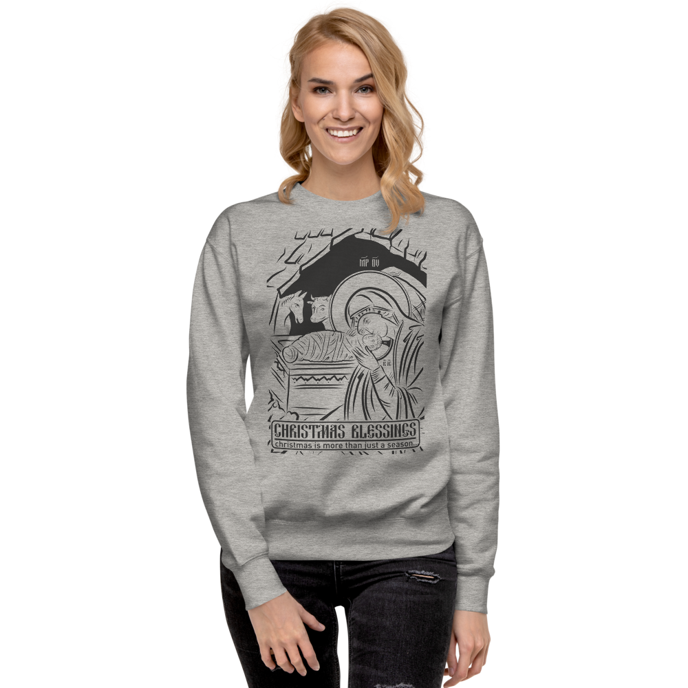 Christmas Blessings / Unisex Premium Sweatshirt