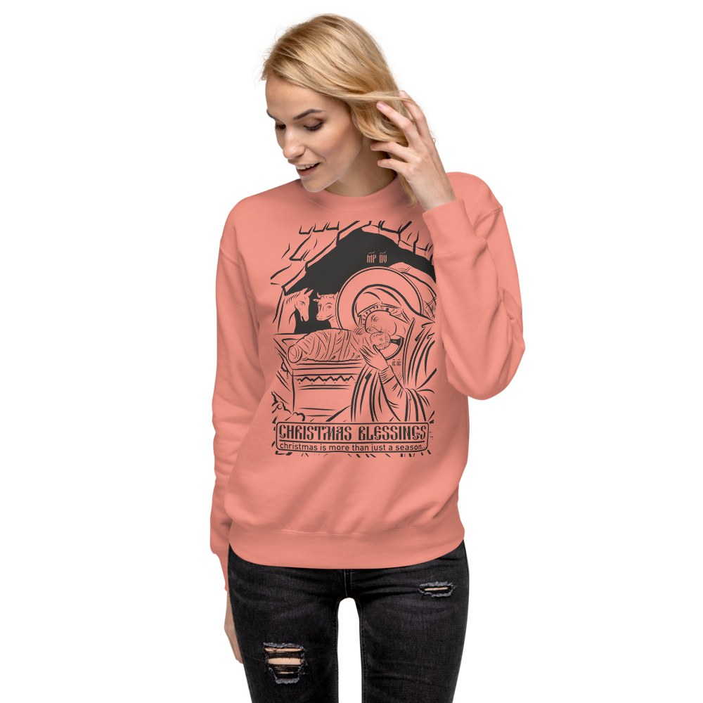 Christmas Blessings / Unisex Premium Sweatshirt