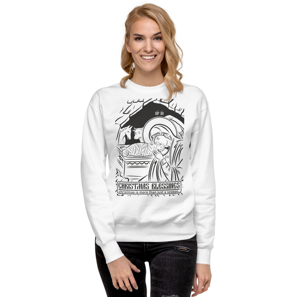 Christmas Blessings / Unisex Premium Sweatshirt