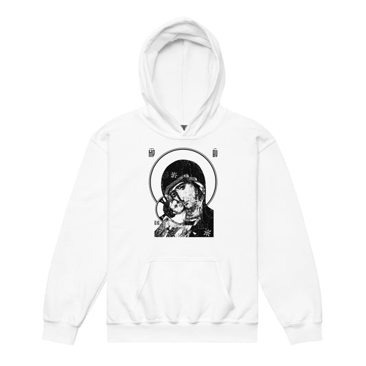 Icon Vladimir Mother of God | Youth heavy blend hoodie