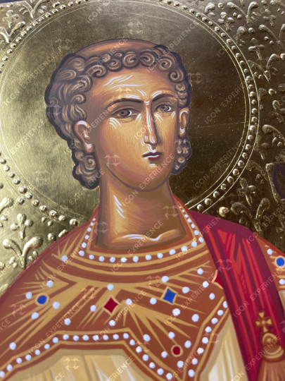 Saint Stephen the First Martyr, Handpainted icon