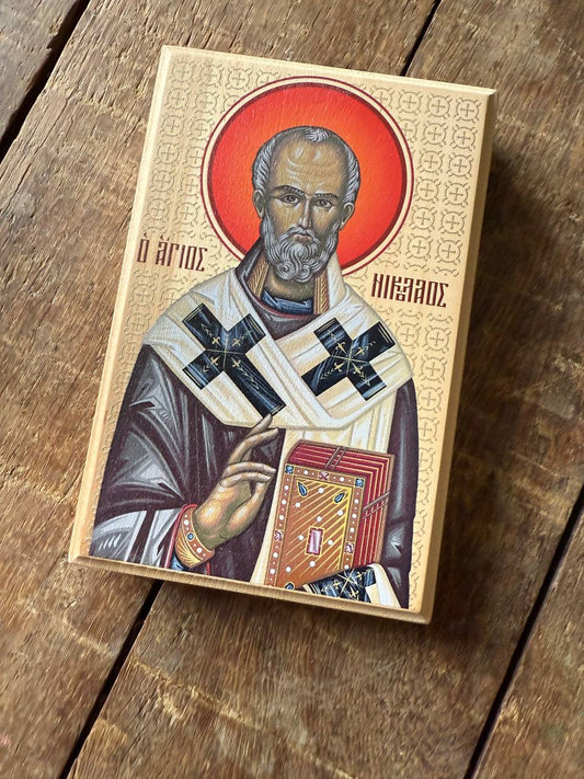 Saint Nicholas 10x15cm Ready to ship!