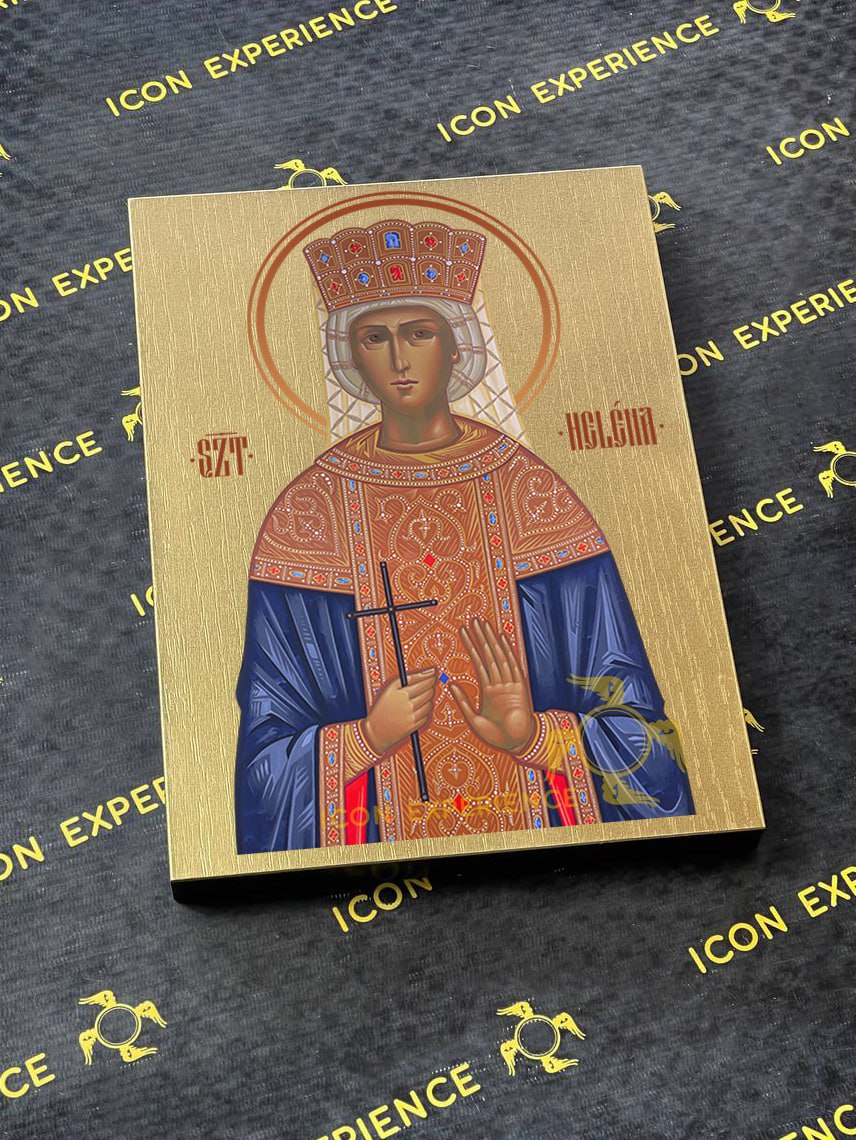 San Nicolás, Icono impreso sobre madera
