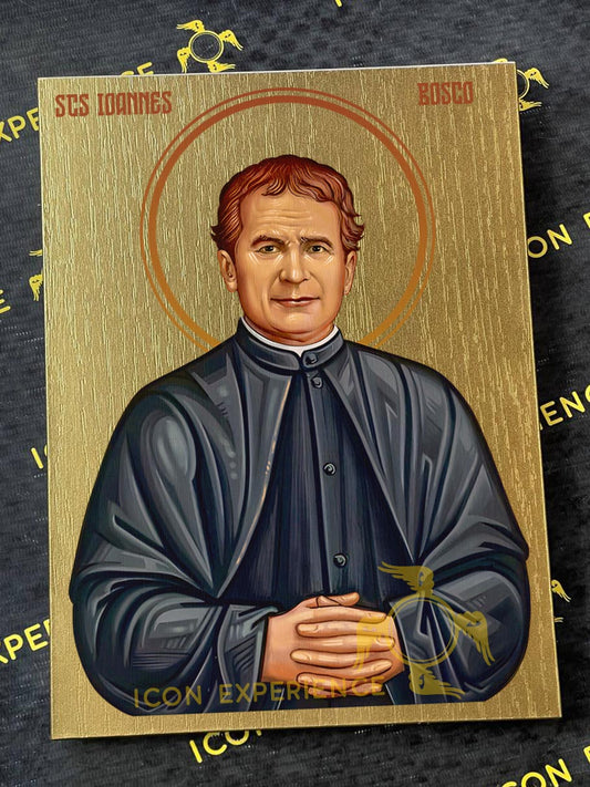 San Nicolás, Icono impreso sobre madera