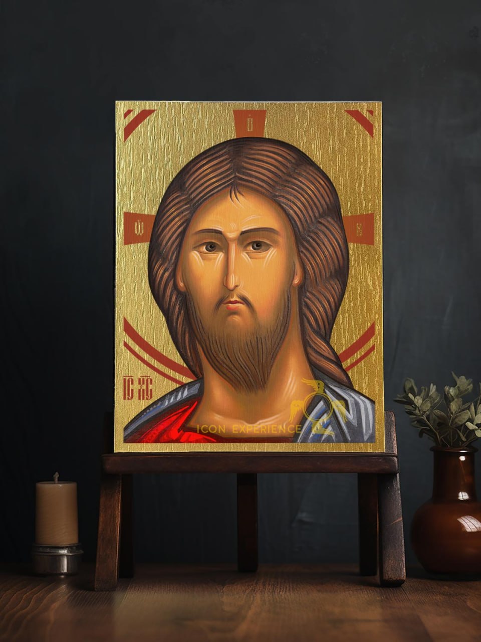 Jesucristo Pantocrátor del Monasterio del Sinaí, Icono impreso sobre madera