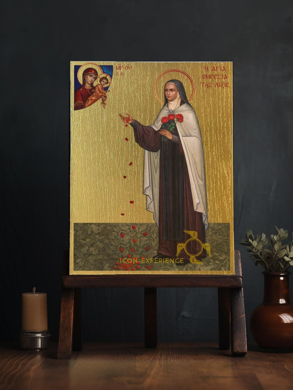 Jesucristo Pantocrátor del Monasterio del Sinaí, Icono impreso sobre madera